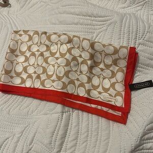 Coach scarf brand new without tags